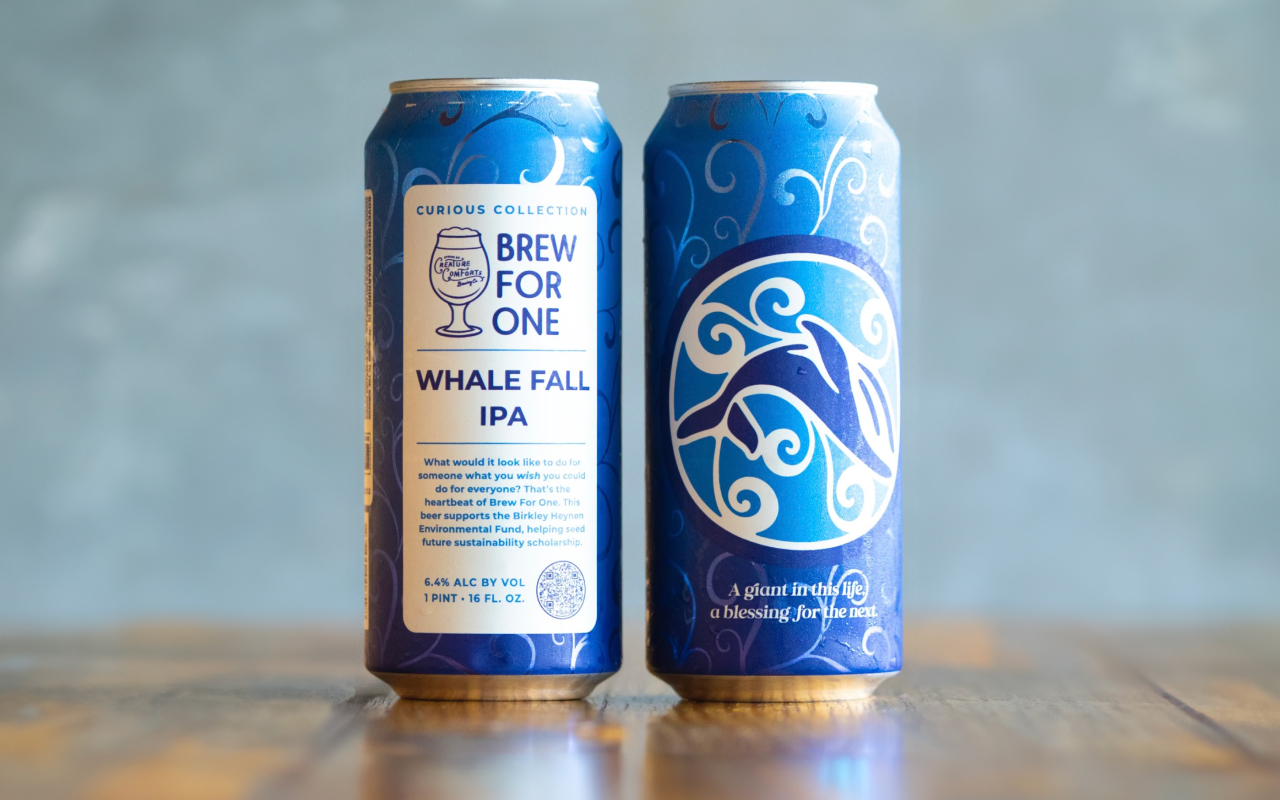 Whale Fall IPA Can from Creature Comforts Brewing Co.